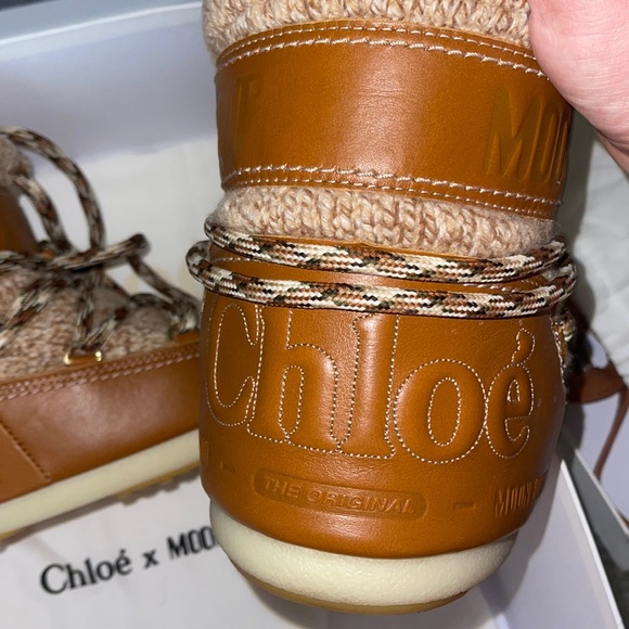 Chloé x Moon Boot Snow Boots - Picture 2 of 5